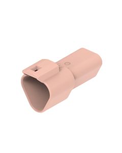 Deutsch DT04-3P-TN09/10 DT Series 3 Pin Brown Receptacle