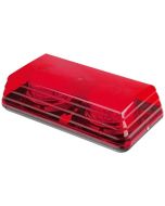Ionnic 6K1.AA50.M LED Blaze Magnetic Lightbar - Red Lens (8 Module)